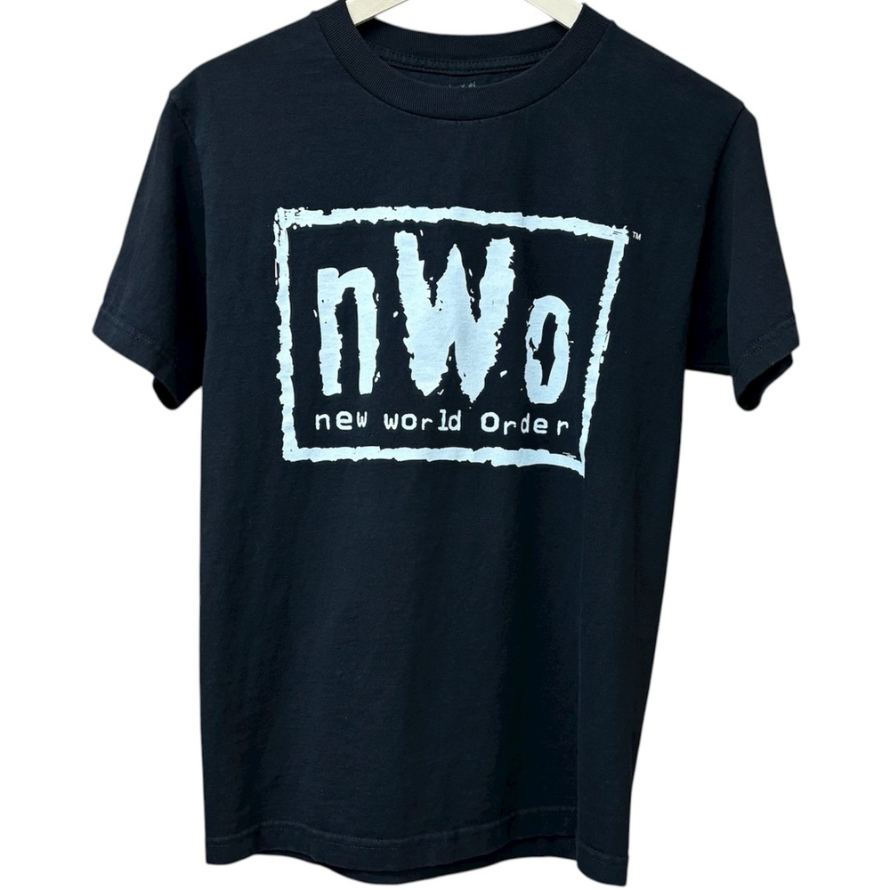 Retro style New World Order wrestling tee, small